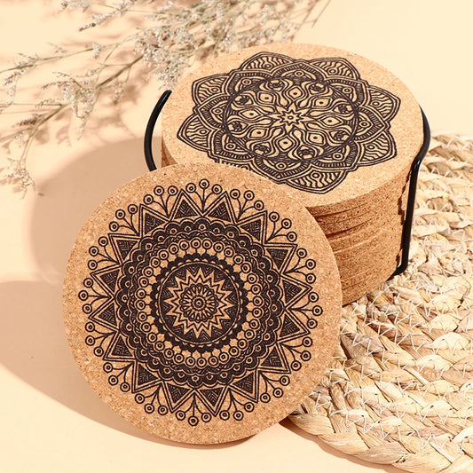 Design Round Shape Wooden Coasters